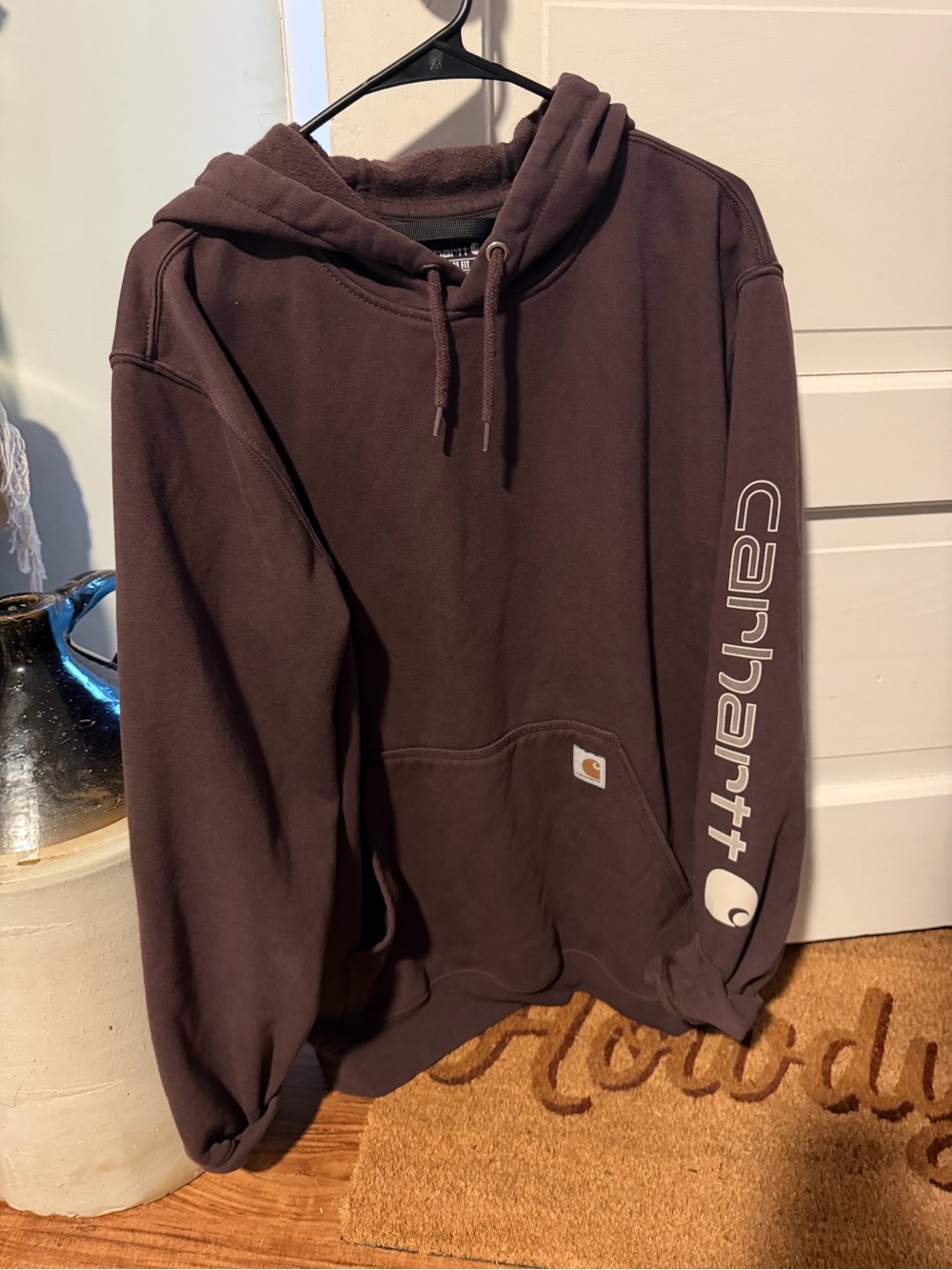 Carhartt Men's Hoodie - Maroon